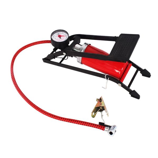 

car inflation pump foot pedal type high pressure air pump mini portable inflator machine for car motorcycle bike toys