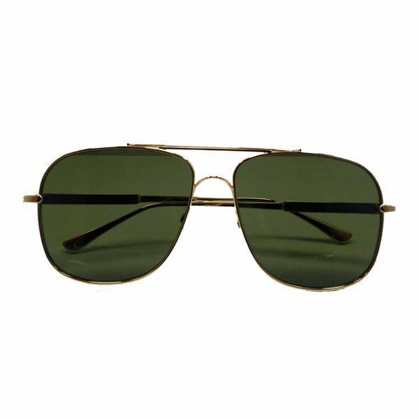 

designer men's luxury sunglasses, metal frame, crystal lens, gradient color, anti-ultraviolet, polarized glasses, tom01, factory direct, White;black