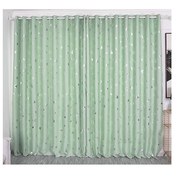 

modern star printed blackout drapes curtains for living room bedroom blinds kitchen home shade screening perforated curtains