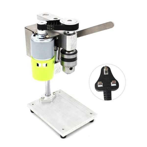 

high precision mini drill press for bench drilling machine miniature small bench drill diy pure aluminum small