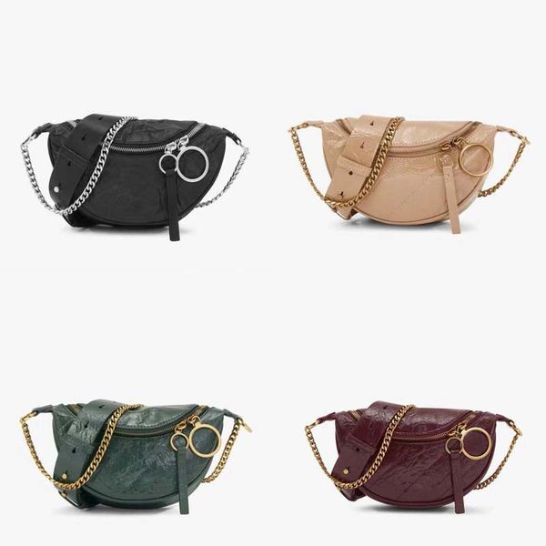 

new fashion luxury winkled shoulder bags designer leather pouch clutch bags handbags for women ladies wide strap