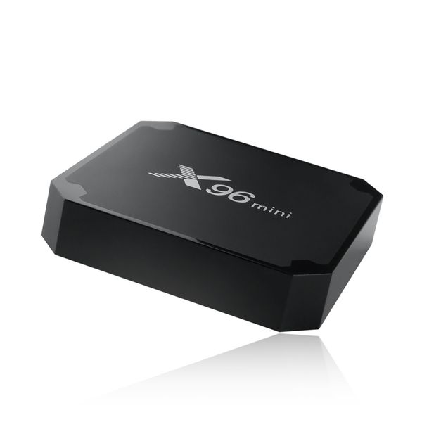 Android TV Box X96Mini Boitier TV Box Boitier Iptv S905w 1GB 8GB Smart TV Box Quad Core 2.4G Wifi 4K Set Top Box