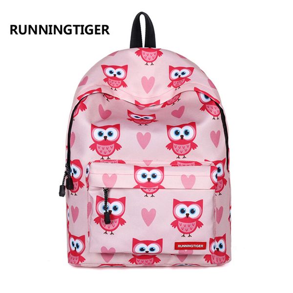 

children school bags girls primary school backpacks kids owl printing schoolbags backpacks infantil sac a dos enfant