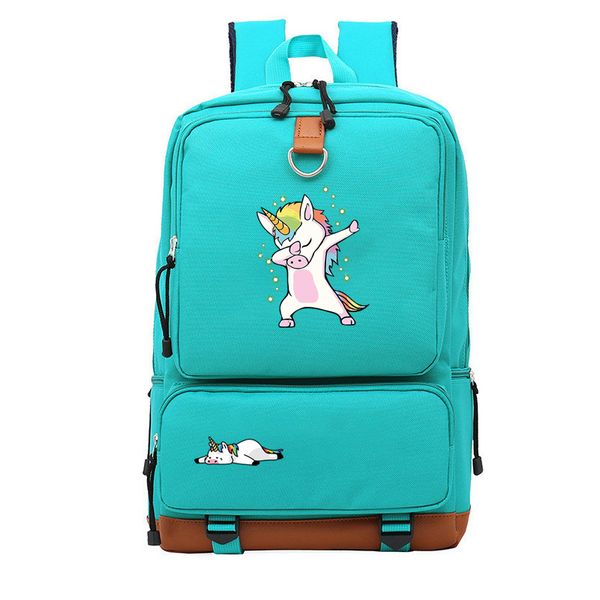 

casual unicorn bags man women backpack teens boys girls daily backpack fashion cool for men women