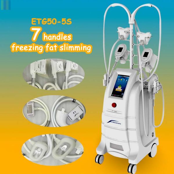 

7 in 1 cryolipolysis machine for cryo double chin treatment and body fat removal weight loss cool scuplting