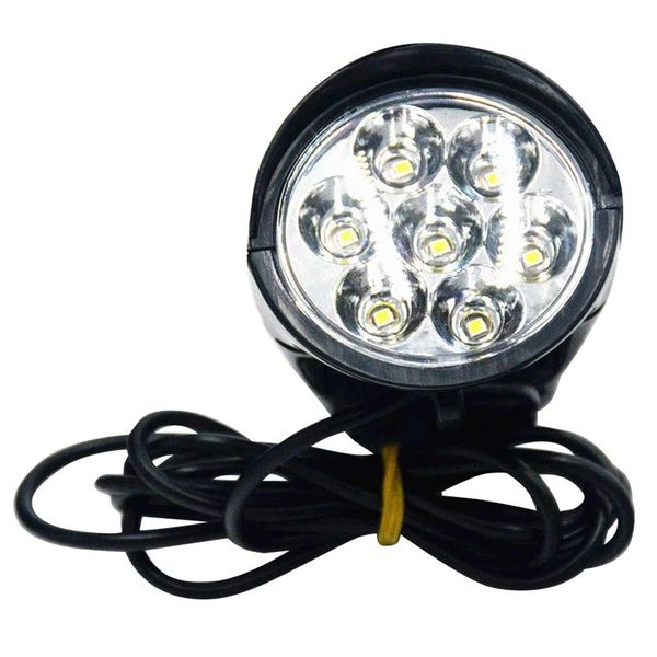 

electric bike 7led light waterproof with horn 36v48v front light