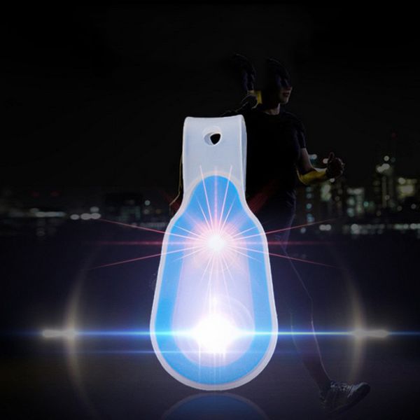 

1 pc running light clip-on clothes led lamp magnet running walking cycling night safety light clip on your clothes waterproof #u