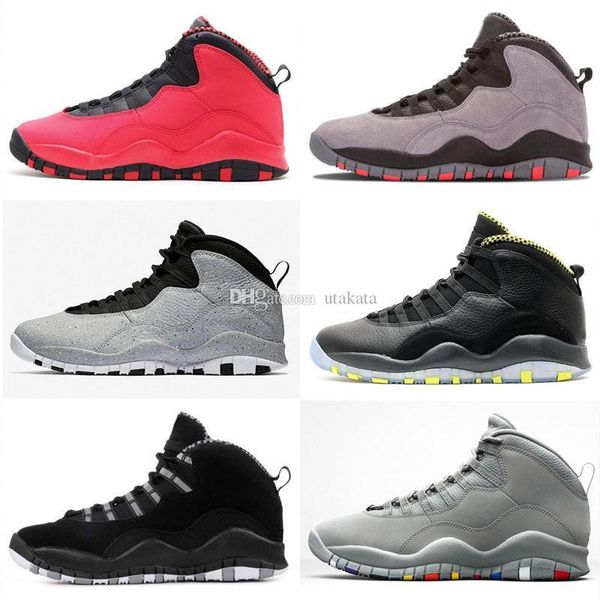 

boxtinker with 10 new jumpman i m back basketball shoes 10s cement westbrook cool grey powder blue suede mens sports shoe sneakers trainers