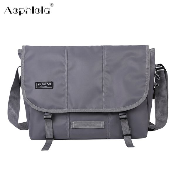 

aophlola new unisex нейлон плеча сумки ежедневно носите пакет для мужчин женщины мути карманные кошельки женщина crossbody мешок sac a main