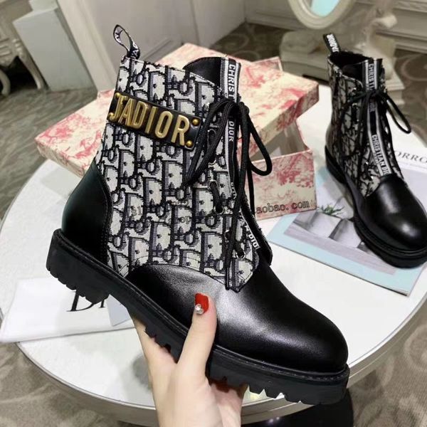 

the lastest fashion luxury 20ss boots womens shoes brand half ankle boot lady designerss genuine leather dress boots casual, Black