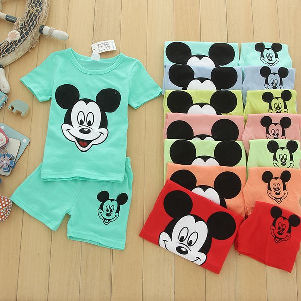 

children's clothing 2019 summer new casual baby boy girl set