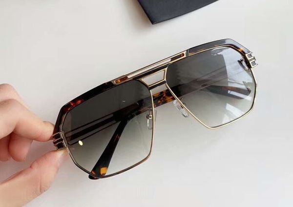 

легенды золото / гавана солнцезащитные очки 9082 square double bridge мужские солнцезащитные очки hiphop очки новые с коробкой, White;black