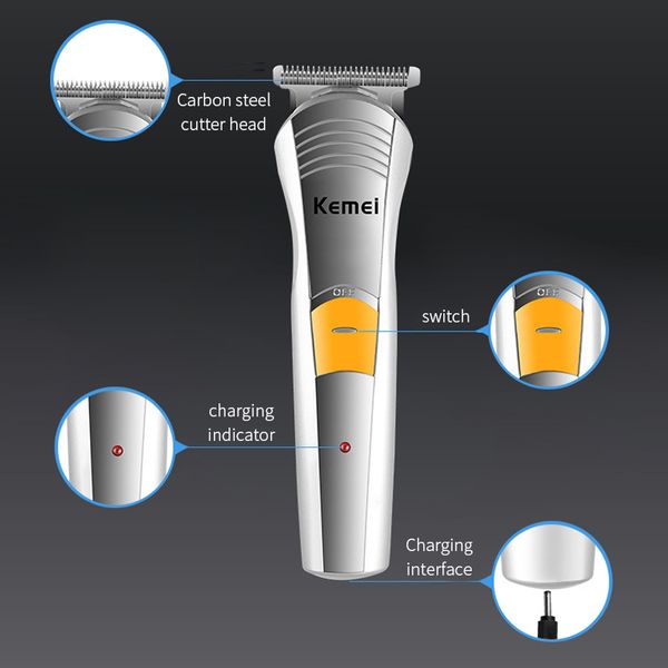 

kemei 570a 7 in1 hair clippers for bald nose trimmer ear beard trimmer hair cutter