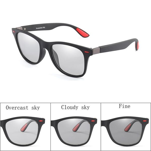 

pchromic sunglasses men polarized driving chameleon glasses male change color sun glasses day night vision driver's eyewear