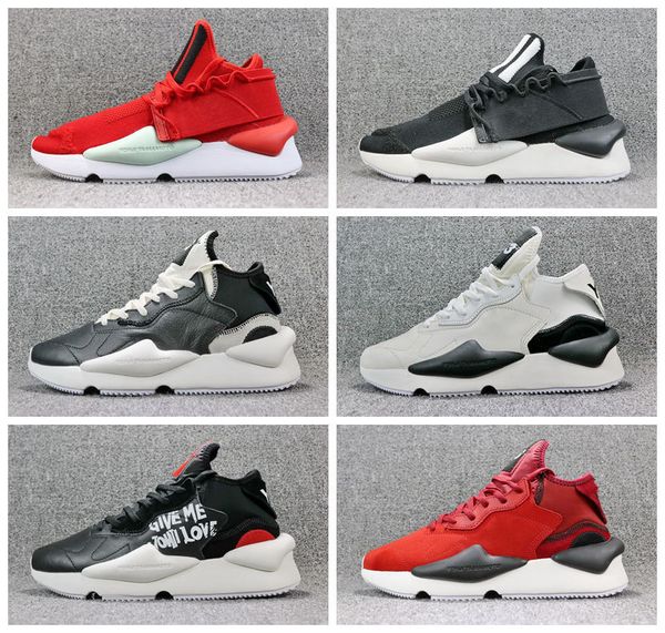 

New y 3 kaiwa chunky neaker ca ual men women hoe inertia luxuriou black red white y3 boot de igner hoe outdoor port hoe 36 45