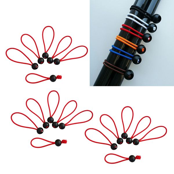 

18pcs heavy duty ball bungee canopy tarp tie down cords with plastic balls for multi-purpose