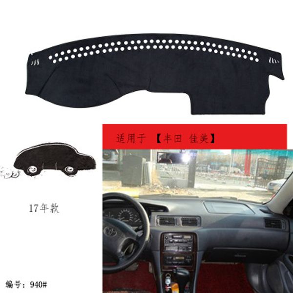 

puou for caramel car dashboard special composite bamboo charcoal light pad insulation mat sunshade pad ing