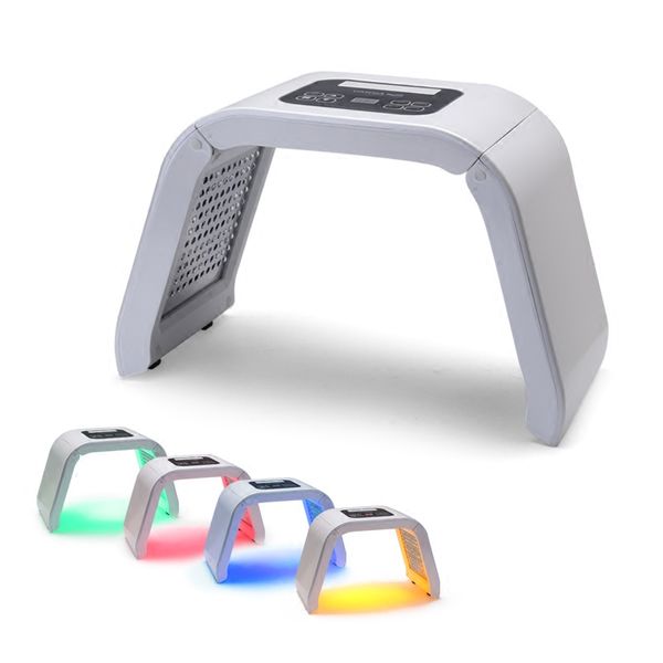 

korea portable omega light pdt led therapy red blue green yellow 4 color face mask body light ptherapy lamp machine skin rejuvenation