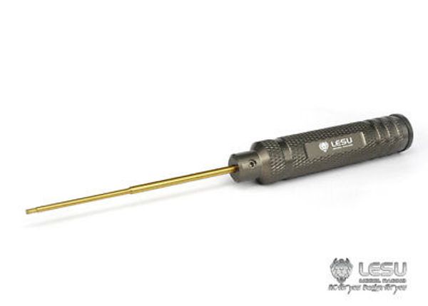 

metal lesu 2.0mm screw driver tool model for tmy 1/14 rc tractor truck car th02516