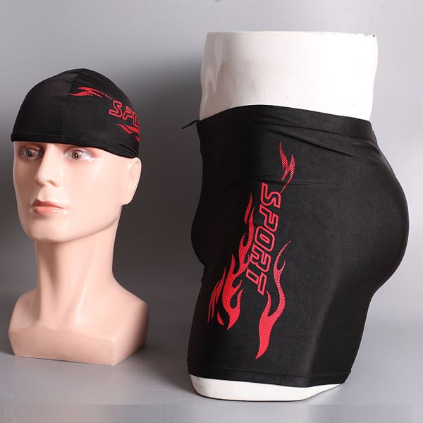 

swimming trunks men's boxer swimming trunks set men loose and plus-sized bathing suit men's fashion swim cap