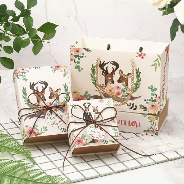

50pcs/lot mini cute cartoon wedding candy box,, small wedding gift paper box bag chocolate candy packing box