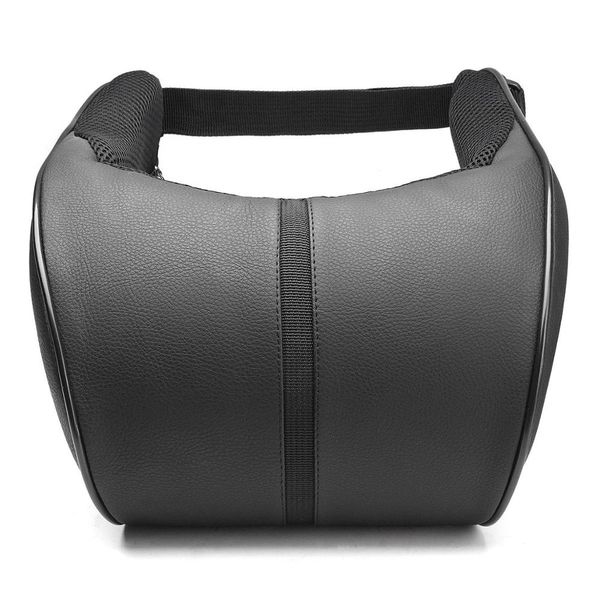 

car styling seat neck pillow protection pu auto headrest support rest travelling memory foam car headrest neck accesories