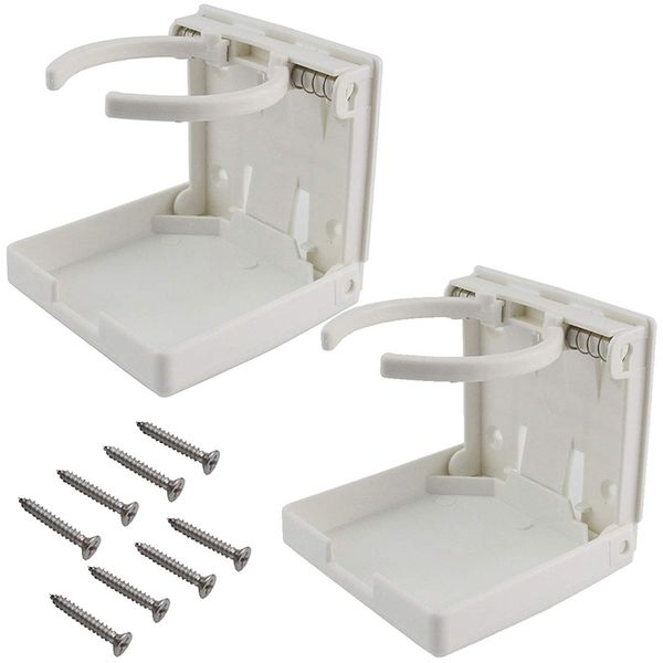 

2pcs adjustable folding drink holder with screws/adjustable cup holder