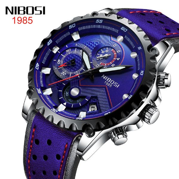 

men analog digital leather sports watches men's army watch man quartz clock relogio masculino, Slivery;brown