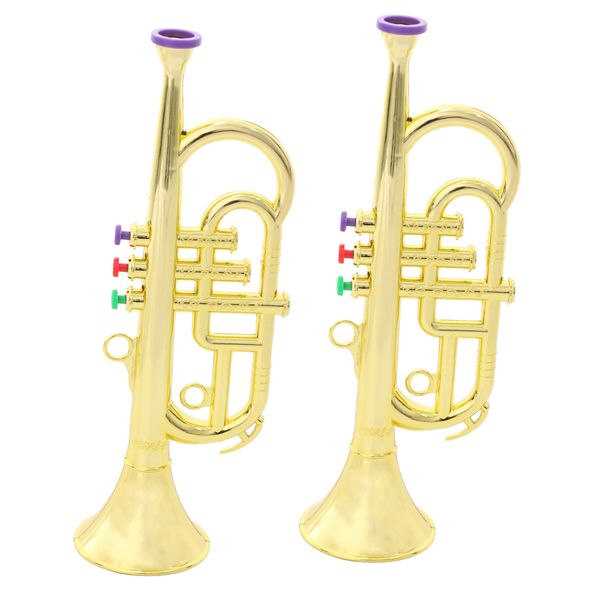 

2 pieces trumpet toy for children early musical learning education