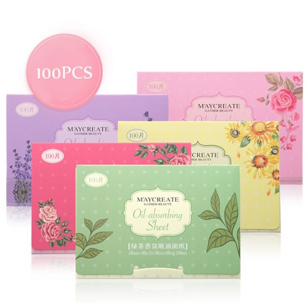 

100pc facial oil blotting paper oil ab orbing heet face clean er acne treatment deep clean ing oil control tool face makeup
