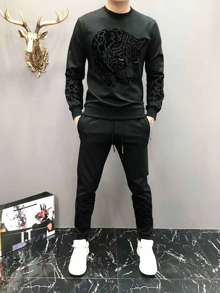 

спортивный костюм мужчины роскошные спортивные костюмы осень марка мужские спортивные костюмы бегун костюмы куртка устанавливает спортивный, Gray