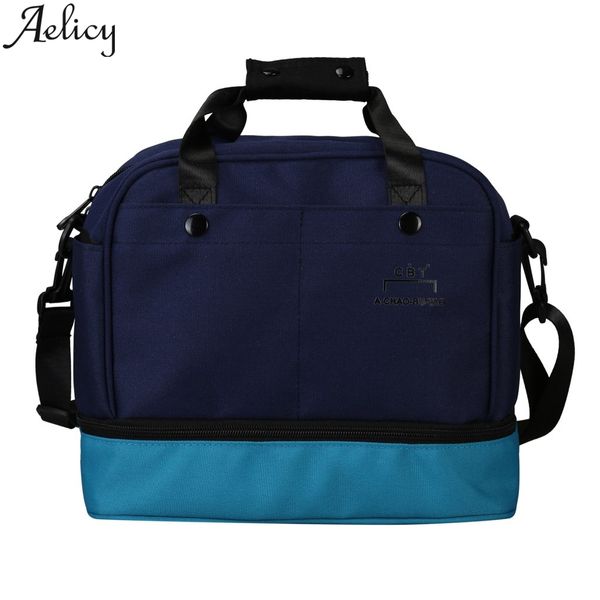 

aelicy 2019 leisure shopping travel canvas shoulder lunch bag inclined shoulder bag casual high capacity