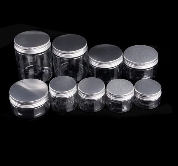 30 ML-250 ML Cosméticos Frasco Vazio Sombra Maquiagem Rosto Creme Recipiente Garrafa Design de Moda Capacidade Transparente 100 pcs SN2485