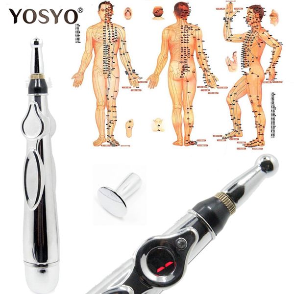 

newst electronic acupuncture pen electric meridians laser therapy heal massage pen meridian energy pen relief pain tools