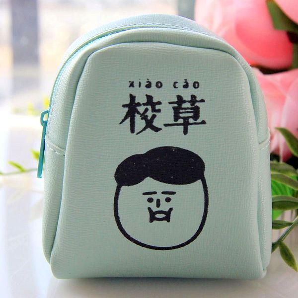 

pu leather cartoon printing children key wallet women coin purse female money pouch bag bolso carteira bolsa feminina for girls, White