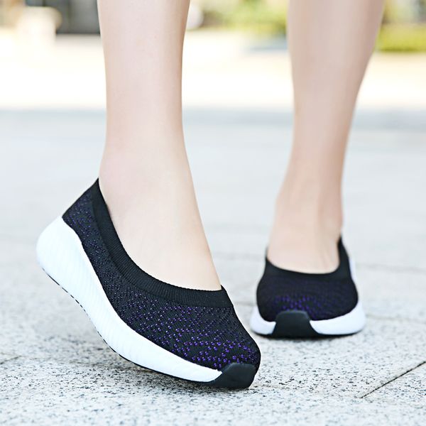 

women's mesh shoes spring and summer female cool net shoes breathable shake women footwear casual, Black