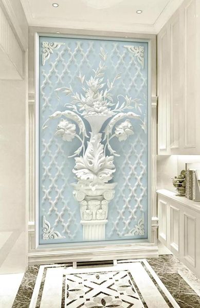 

self-adhesive] 3d vase stone statue 155478 wall paper mural wall print decal murals