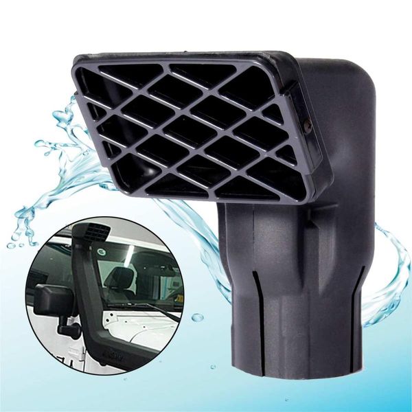 

1pcs 3" universal black waterproof air intake fit for road replacement mudding snorkel head air intake for suv car