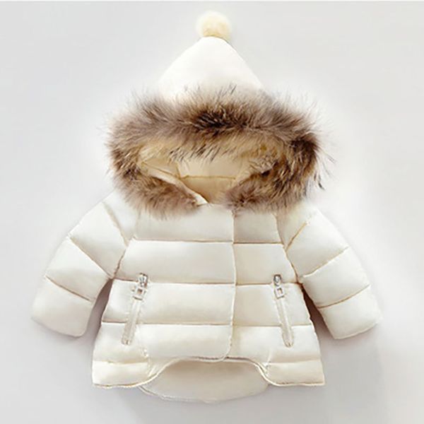 

children's clothing baby girl parkas winter casual cotton girls jacket zipper hooded kids girl coat 2 3 4 6 8 year clothing, Blue;gray