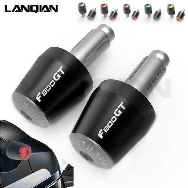 

for f800gt motorcycle handlebar grips end cap anti vibration silder plug f 800 gt 2013 2014 2015 2016 cnc accessories