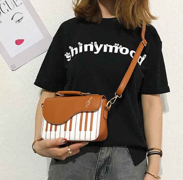 

2020 new piano women's bag fashion korean joker shoulder messenger piano bag