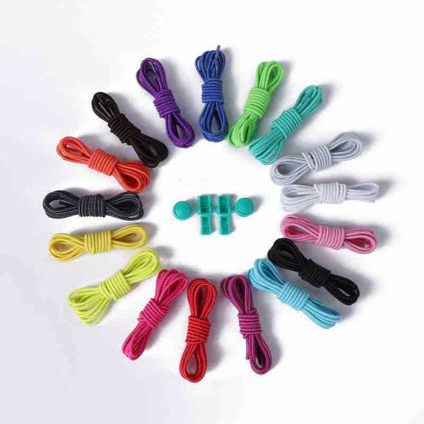 

shoe lace strap portable running shoes accessories terylene lazy shoelaces locking shoe laces 1 pair elastic shoelaces 100cm
