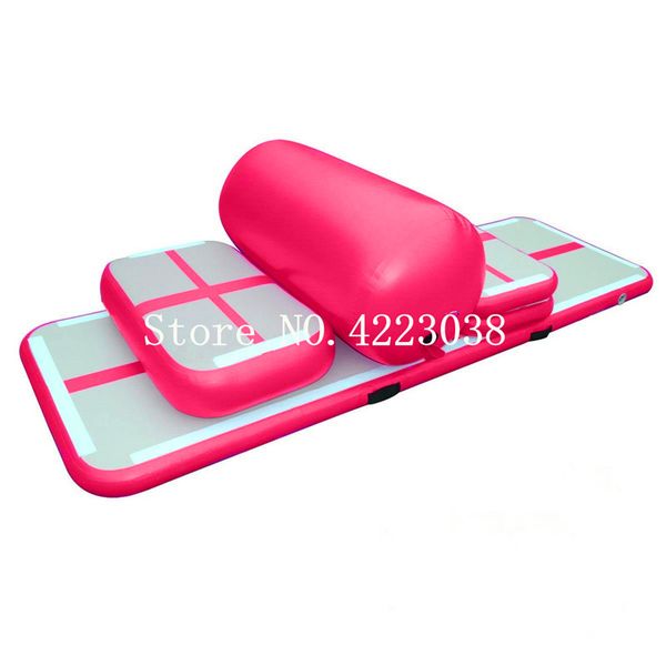 

a set (4 air track+1 roller+1 pump) inflatable air track water trampoline airtrack gymnastics air mat for sale