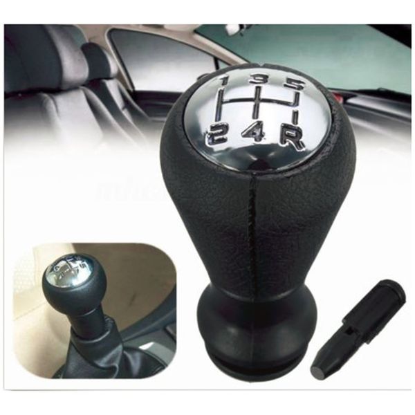 

5 speed gear shift knob gear stick for 106 107 205 206 207 306 307 308 drop shipping