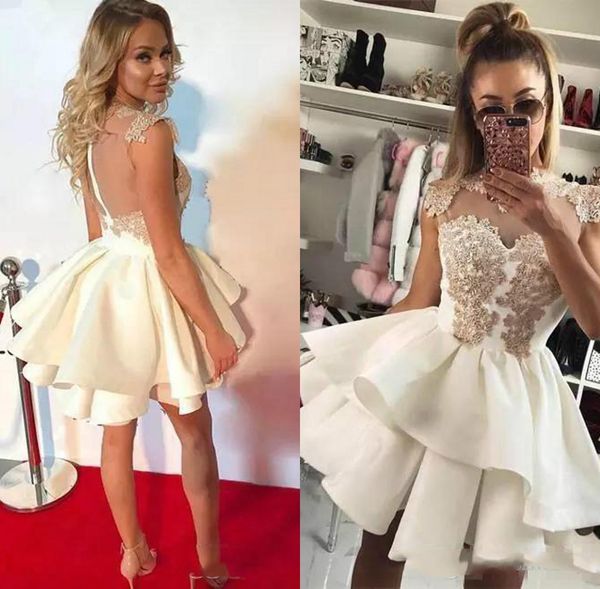 

скромная crew tiers homecoming платья атласная аппликация 2019 arabic невесты дешевые короткие платья выпускного вечера коктейль клубные пла, Blue;pink