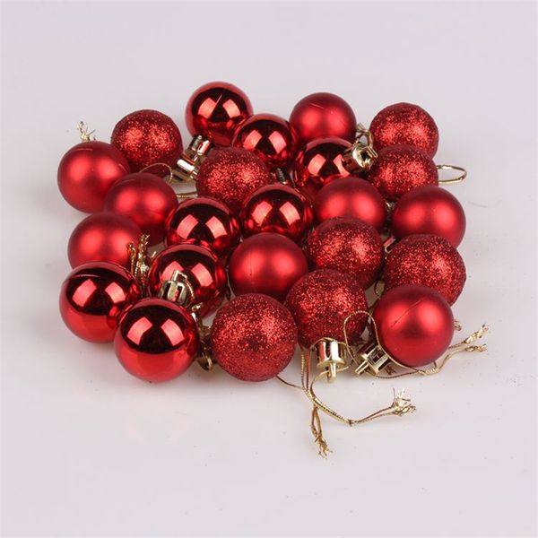 

24pcs 3cm christmas ball christmas tree decorated ball