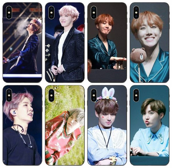 

[tongtrade] painted jung hoseok bangtan boys bts case for iphone 11 pro x xs max 8 7 6s 6 5s 5 galaxy s10 5g honor 8c 8s lg k8 soft tpu case