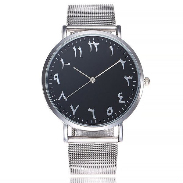 

new minimalist bracelet wristwatches for women mesh steel watchband ladies fashion dress quartz watches clock gifts, Slivery;brown