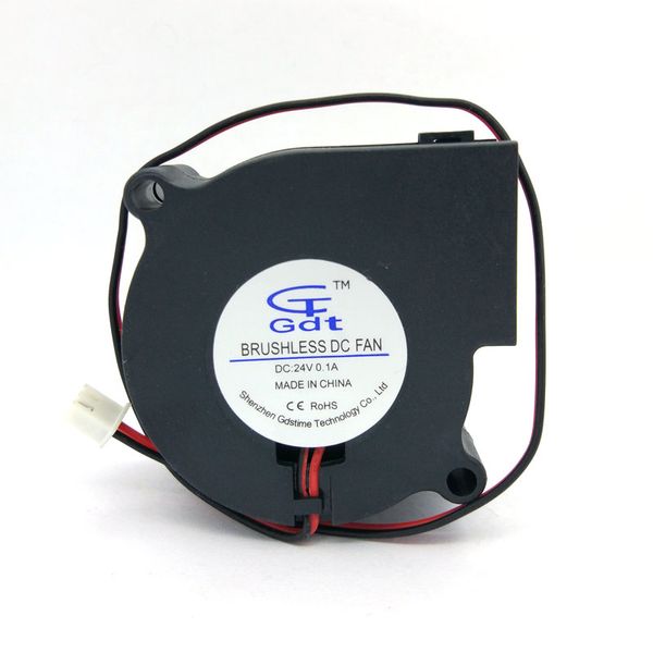 

new original 6cm 60x25mm 24v 0.1a 2lines centrifugal blower cooling fan