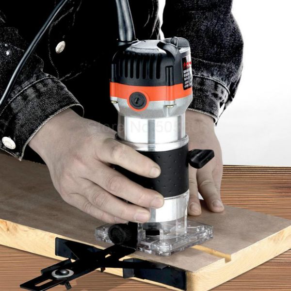 

trimming machine wood tool multi-function machine electric bakelite slotting engraving aluminum-plastic industrial grade